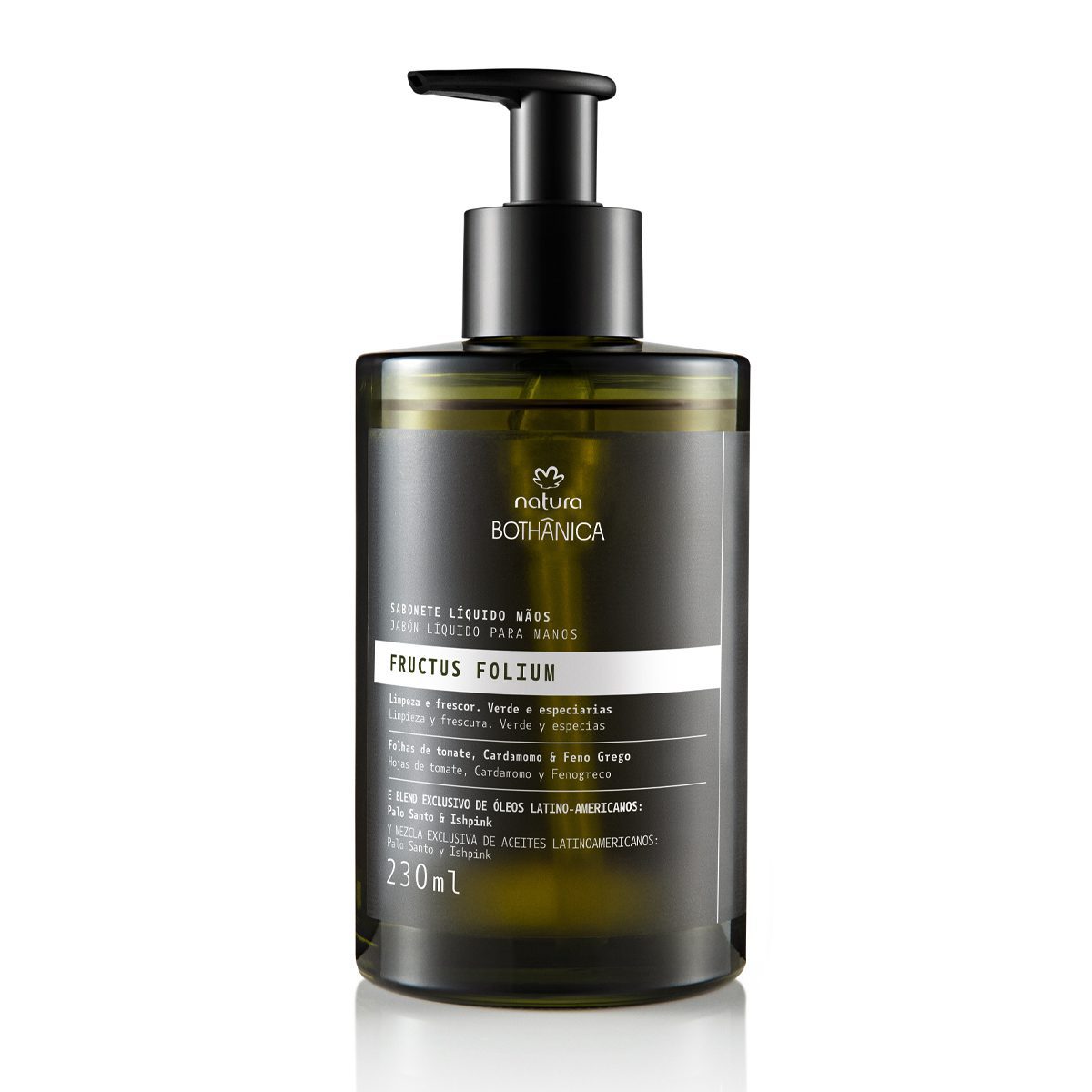 Sabonete Liquido Maos Natura Bothanica Fructus Folium 230 ml 3 Sabonete Líquido Mãos Natura Bothânica Fructus Folium