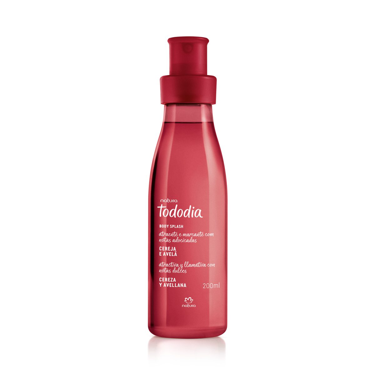 Frasco Body Splash Tododia Cereja e Avelã