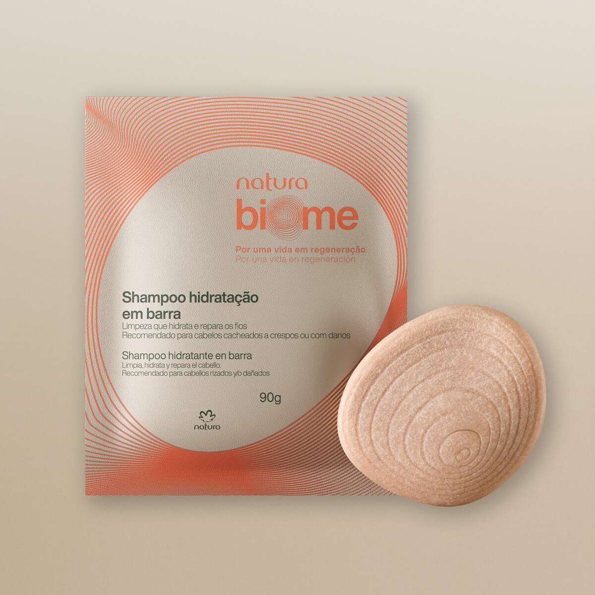 Shampoo Hidratacao Em Barra Biome 90 G
