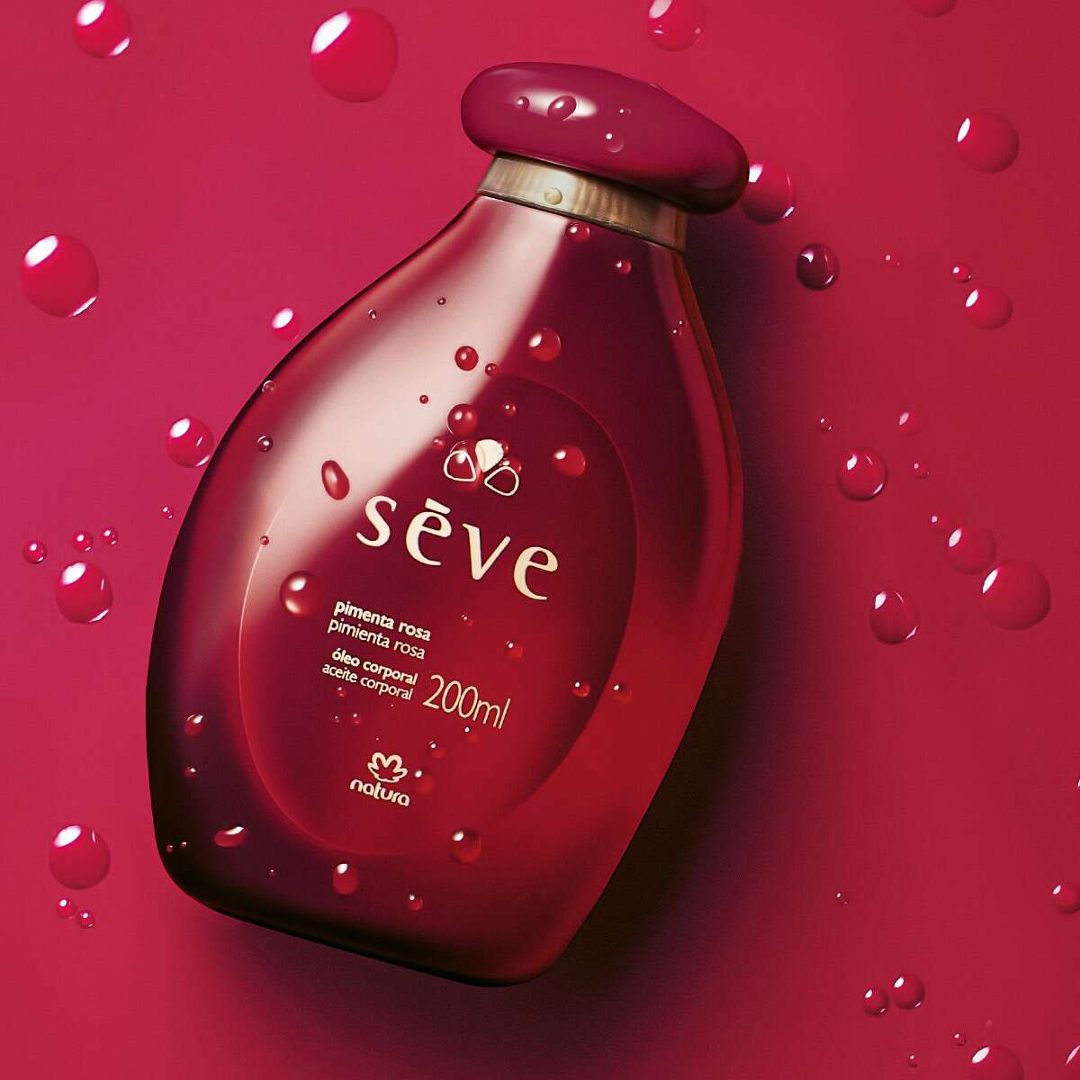 Oleo Desodorante Corporal Seve Pimenta Rosa 200 ml