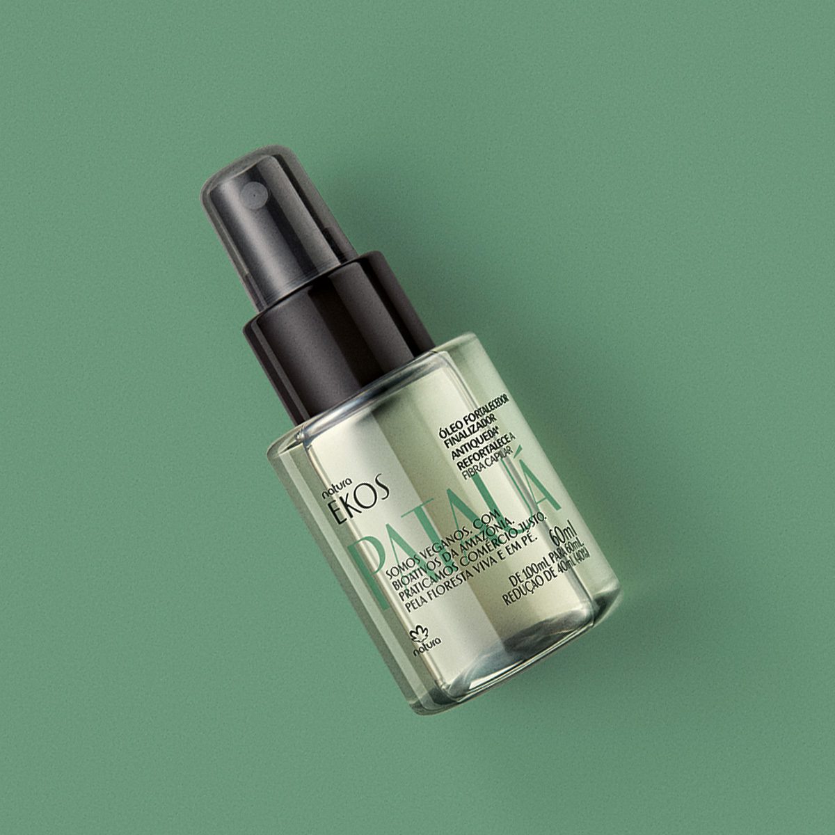 Oleo Finalizador Fortalecedor Ekos Pataua 60 ml 4 Óleo Finalizador Fortalecedor Ekos Patauá