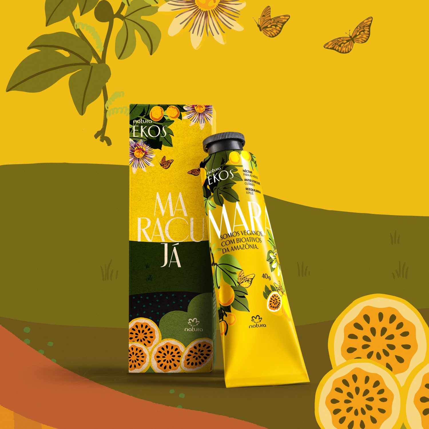 Nectar Para As Maos Ekos Maracuja 40 G