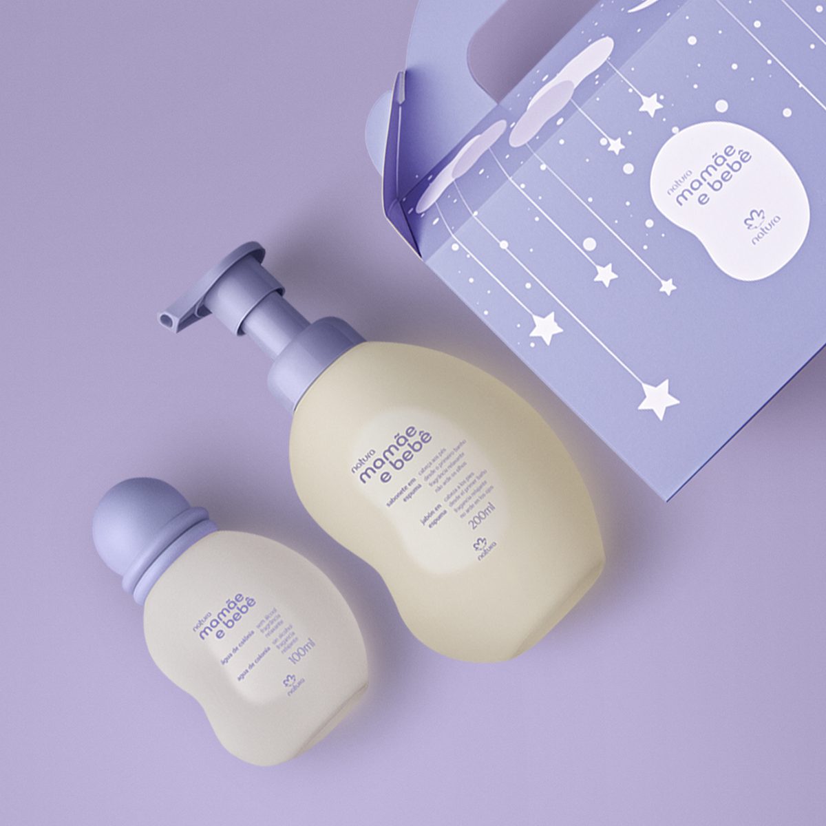 Presente Natura Mamae E Bebe Relaxante 2 Produtos
