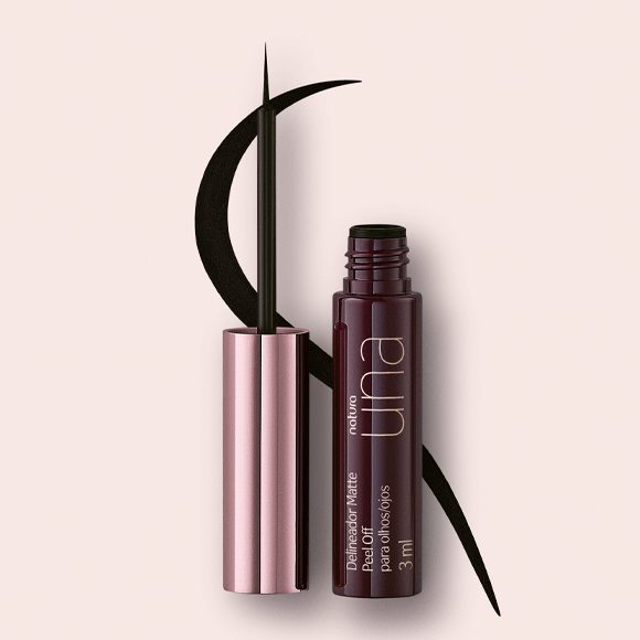 Delineador Matte Peel Off Una 3ml 4 Delineador Matte Peel Off Una
