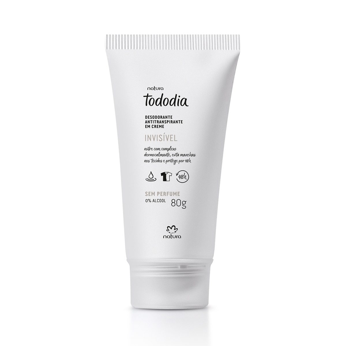 Desodorante Antitranspirante em Creme Tododia Sem Perfume