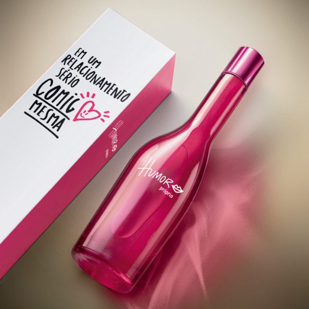 Desodorante Colônia Humor Próprio Feminino 75 ml - Detalhe