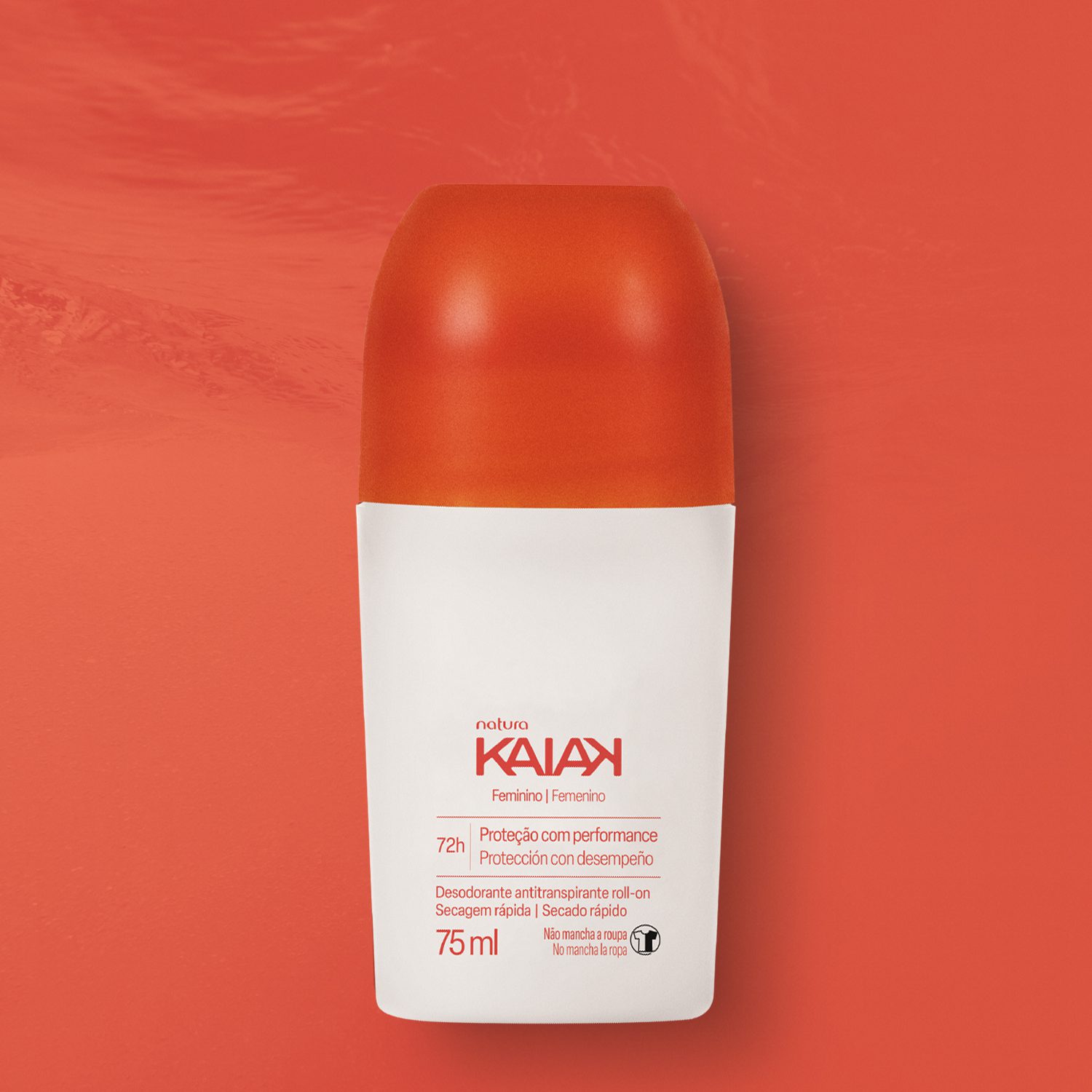 Visual mobile do Roll-on Kaiak Feminino