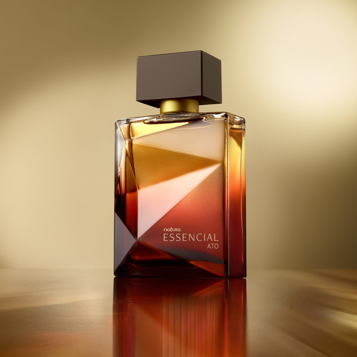 Desodorante Perfume Essencial Ato Masculino 100 ml 3 Frasco do Perfume Essencial Ato Masculino