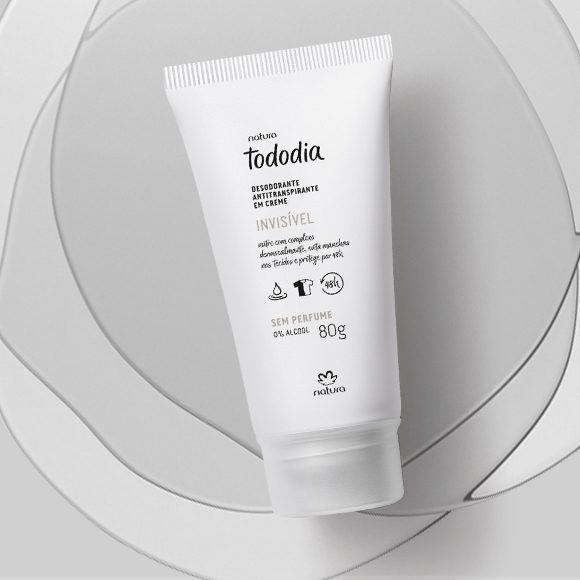 Desodorante Antitranspirante Em Creme Tododia Sem Perfume 80 G