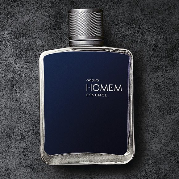 Detalhe mobile do Natura Homem Essence