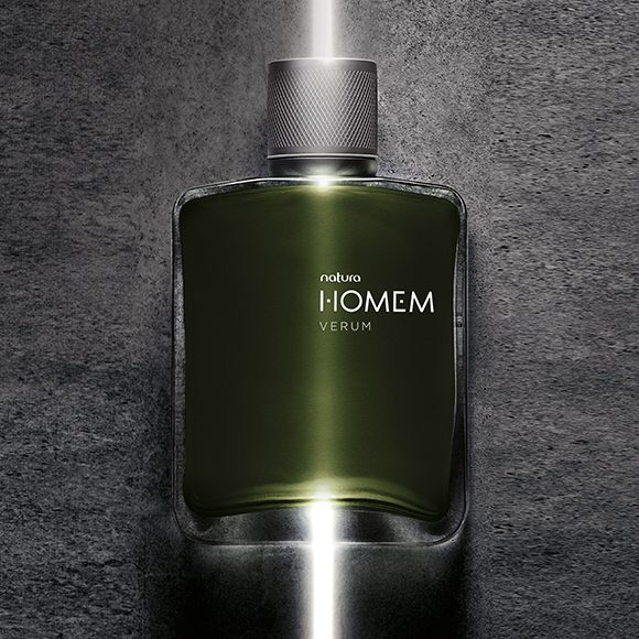 Visual mobile do Natura Homem Verum