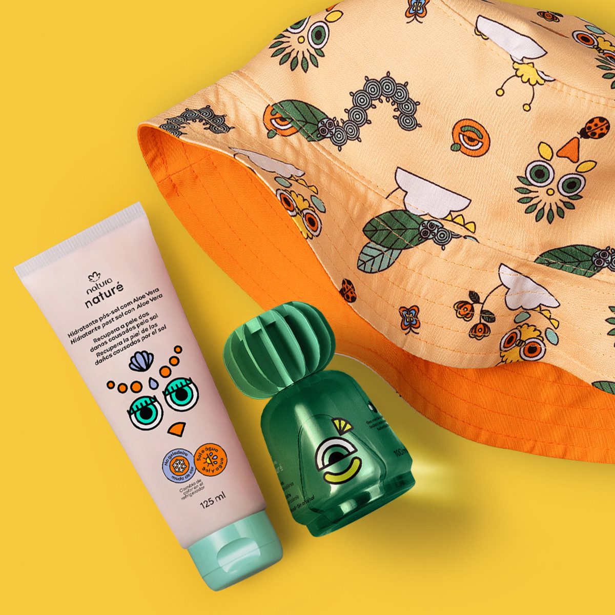 Presente Natura Nature Diversao De Verao Com Acessorio 3 Produtos 3 Presente Natura Naturé - produtos