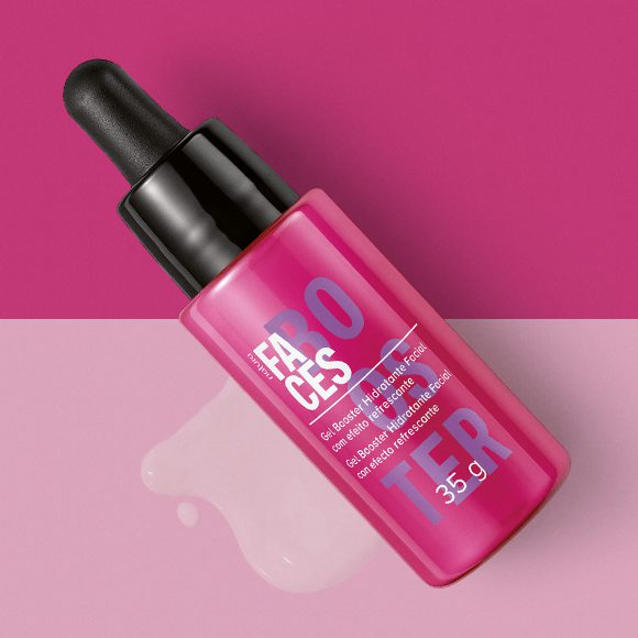 Visual mobile do Gel Booster Faces