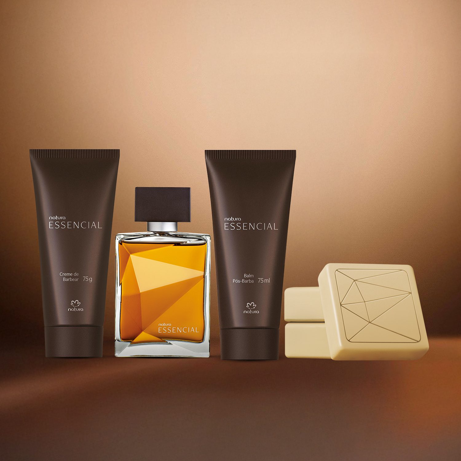 Kit Essencial Masculino Completo (4 produtos) 3 Kit Essencial Masculino Natura