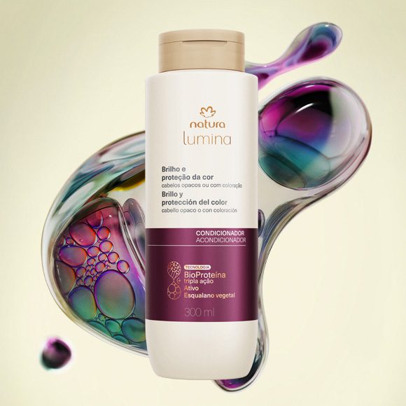 Condicionador Protetor Para Cabelos Opacos Ou Com Coloracao Lumina 300 ml