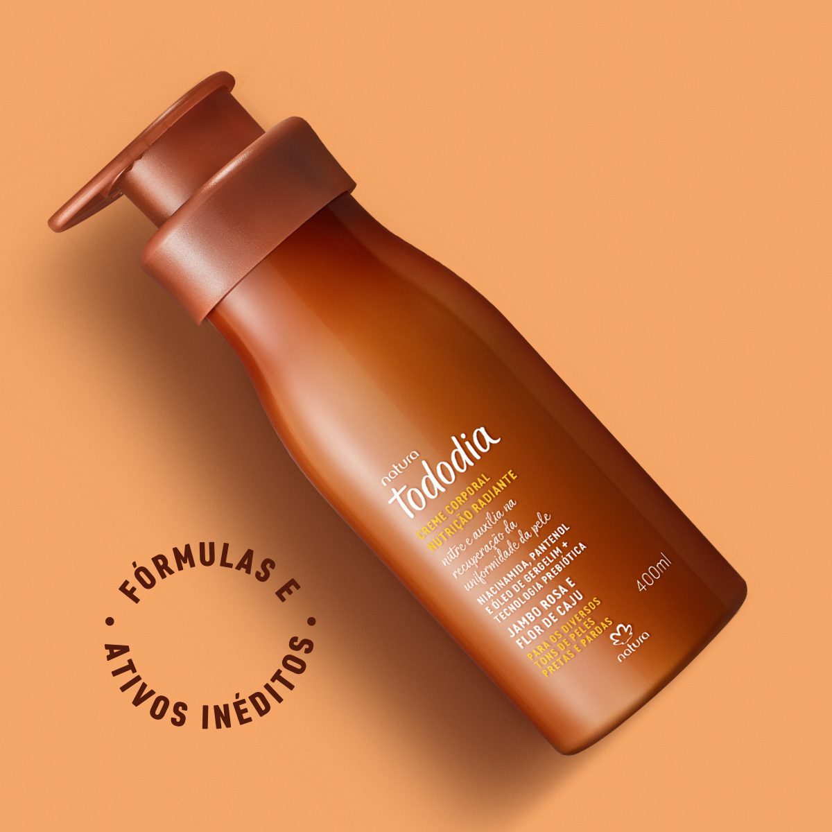Creme Desodorante Nutricao Radiante Tododia Jambo Rosa E Flor De Caju 400 ml
