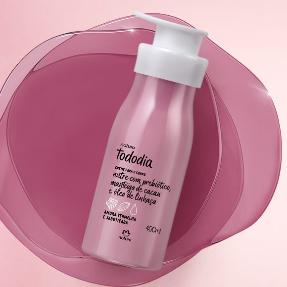 Creme Desodorante Nutritivo Para O Corpo Tododia Amora Vermelha E Jabuticaba 400 ml 4 Creme Desodorante Nutritivo para o Corpo Tododia Amora Vermelha e Jabuticaba