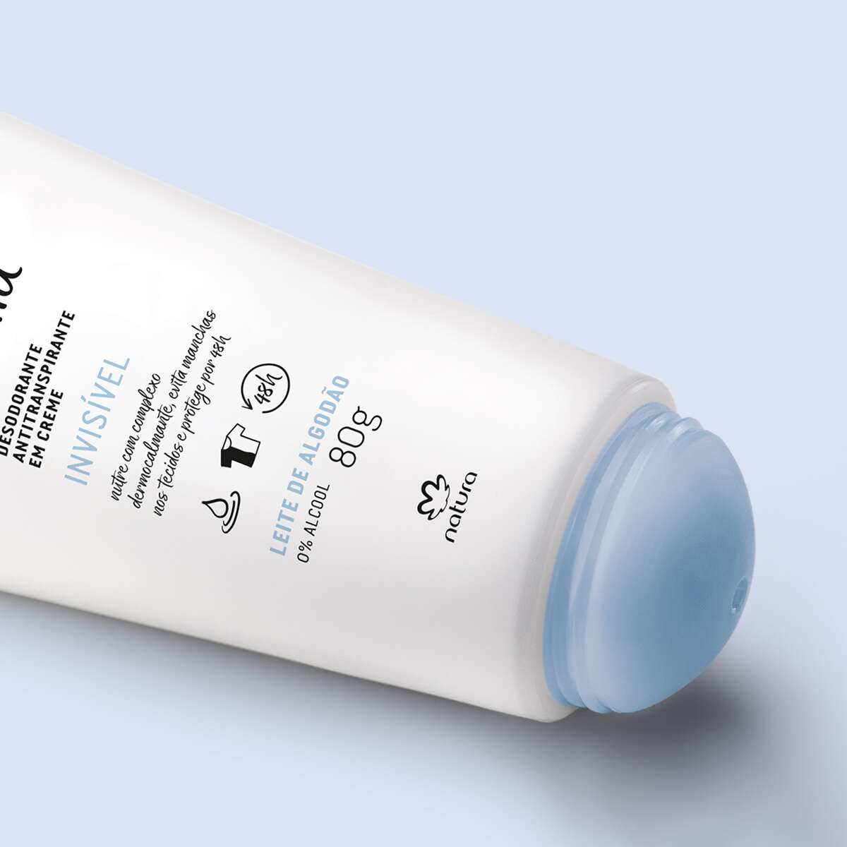 Desodorante Antitranspirante Em Creme Tododia Leite De Algodao 80 G