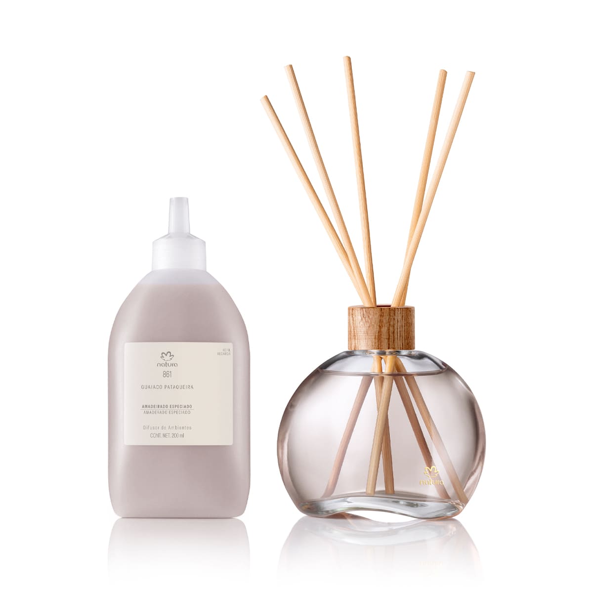 Difusor Natura 861 Guaiaco Pataqueira 200 ml 2 Difusor Natura 861 Guaiaco Pataqueira 200 ml