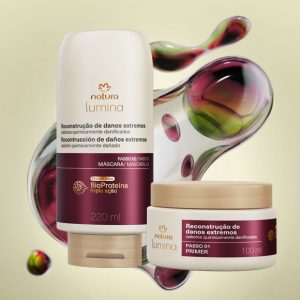 Kit Tratamento Intensivo Para Cabelos Quimicamente Danificados Lumina [NATBRA-148448]
