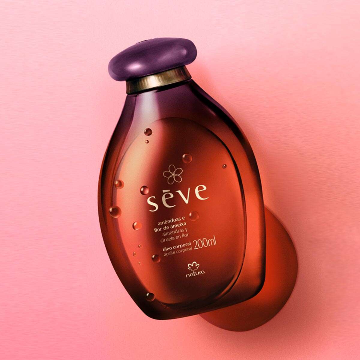 Oleo Desodorante Corporal Seve Amendoas E Flor De Ameixa 200 ml