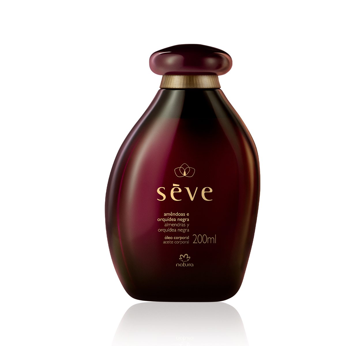 Oleo Desodorante Hidratante Corporal Seve Amendoas E Orquidea Negra 200 ml