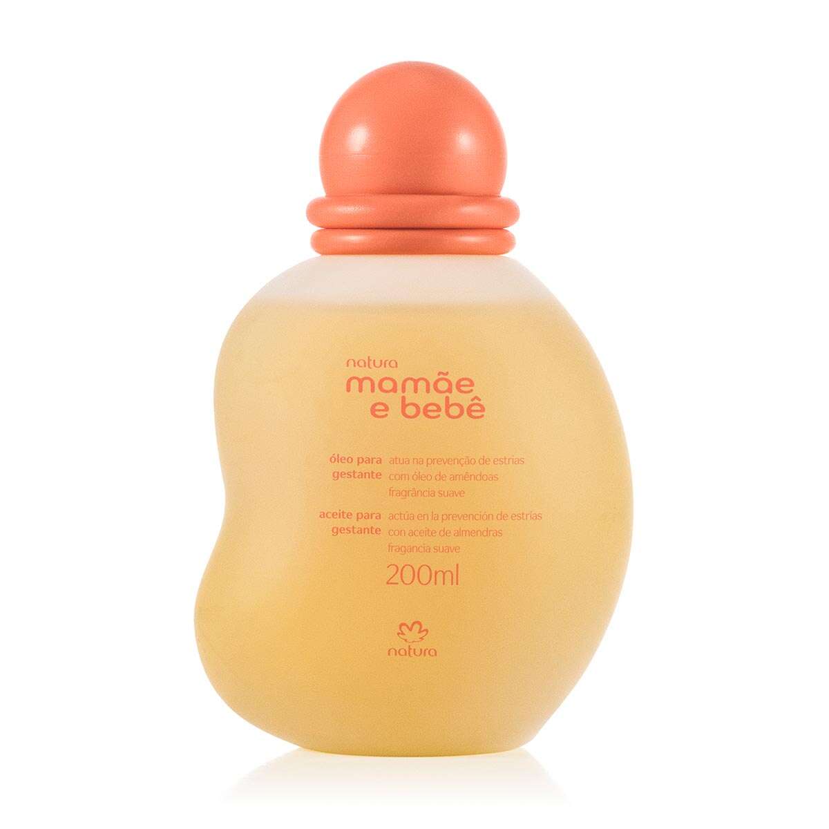 Oleo Para Gestante Com Guias De Massagem Mamae E Bebe 200 ml