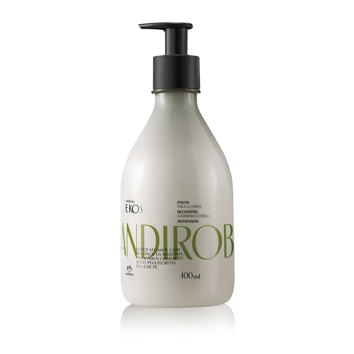 Polpa Desodorante Hidratante Para O Corpo Ekos Andiroba 400 ml