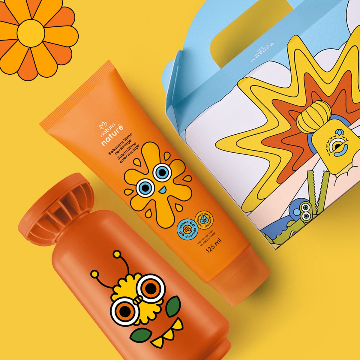 Presente Natura Nature Diversao No Banho 2 Produtos