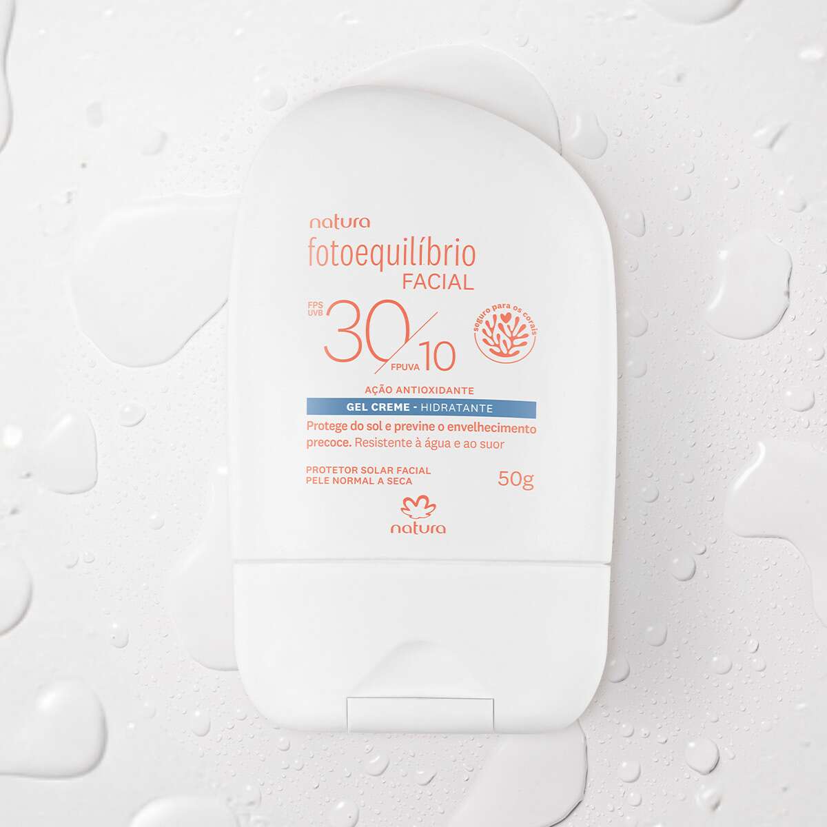 Protetor Facial Locao Fps 30 Fpuva 10 Fotoequilibrio 50 G