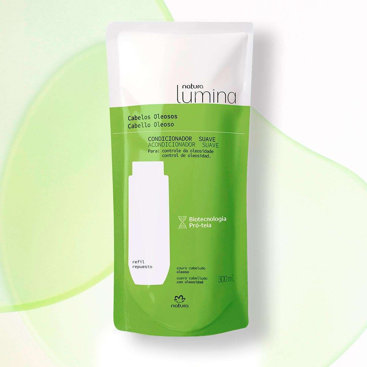 Refil Condicionador Suave para Cabelos Oleosos Lumina