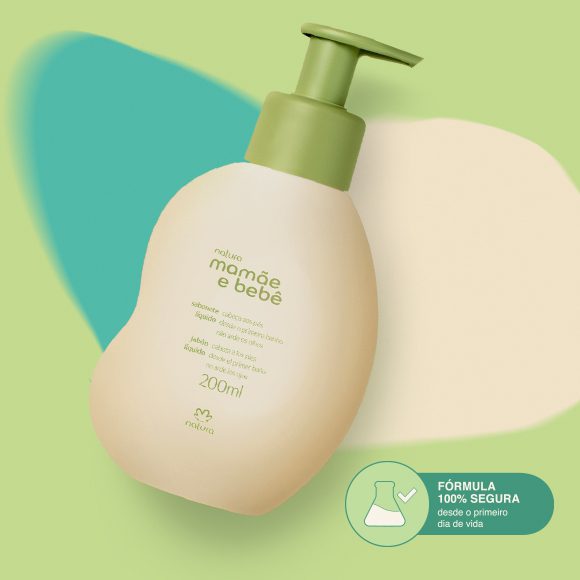 Sabonete Liquido Da Cabeca Aos Pes Mamae E Bebe 200 ml