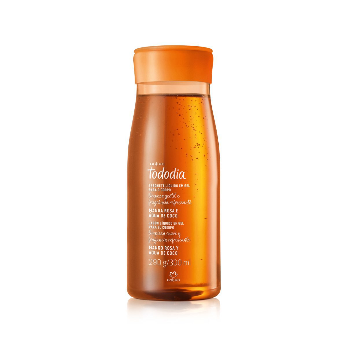 Sabonete Liquido Em Gel Tododia Manga Rosa E Agua De Coco 300 ml