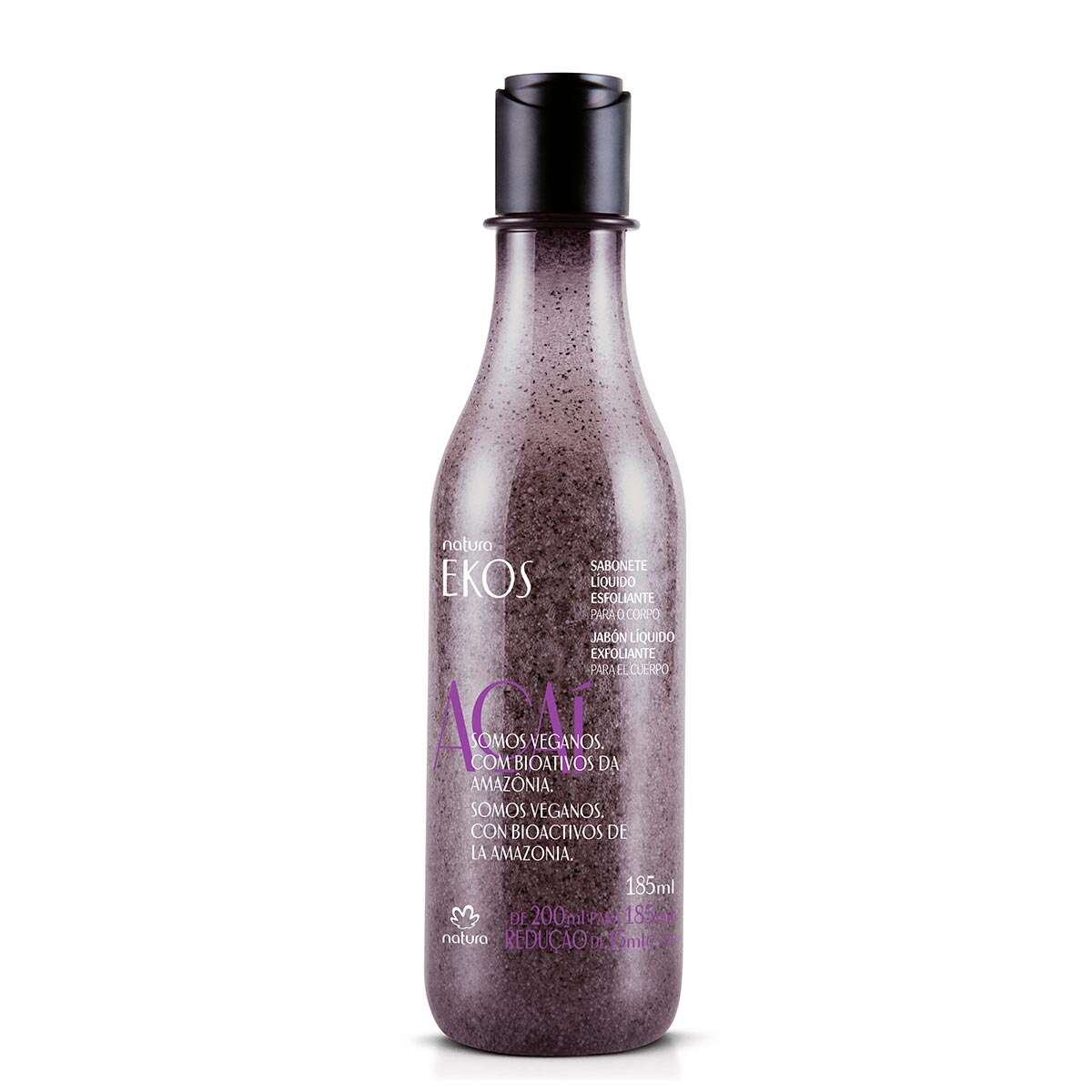 Sabonete Liquido Esfoliante Corporal Ekos Acai 185 ml