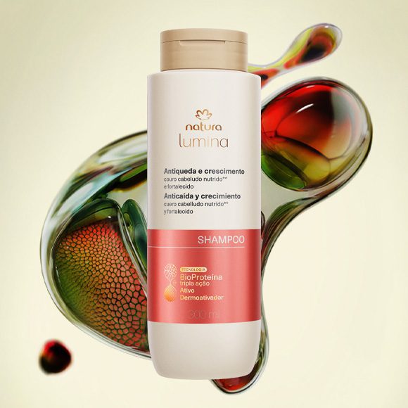 Shampoo Estimulante Antiqueda E Crescimento Lumina 300 ml