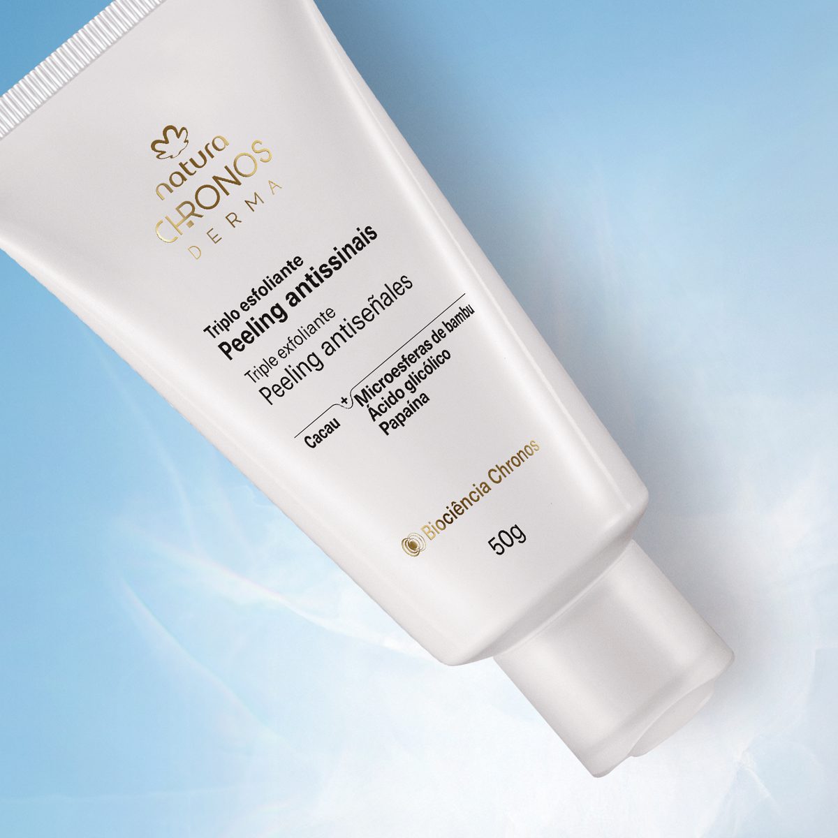 Triplo Esfoliante Peeling Antissinais Chronos Derma 50 G