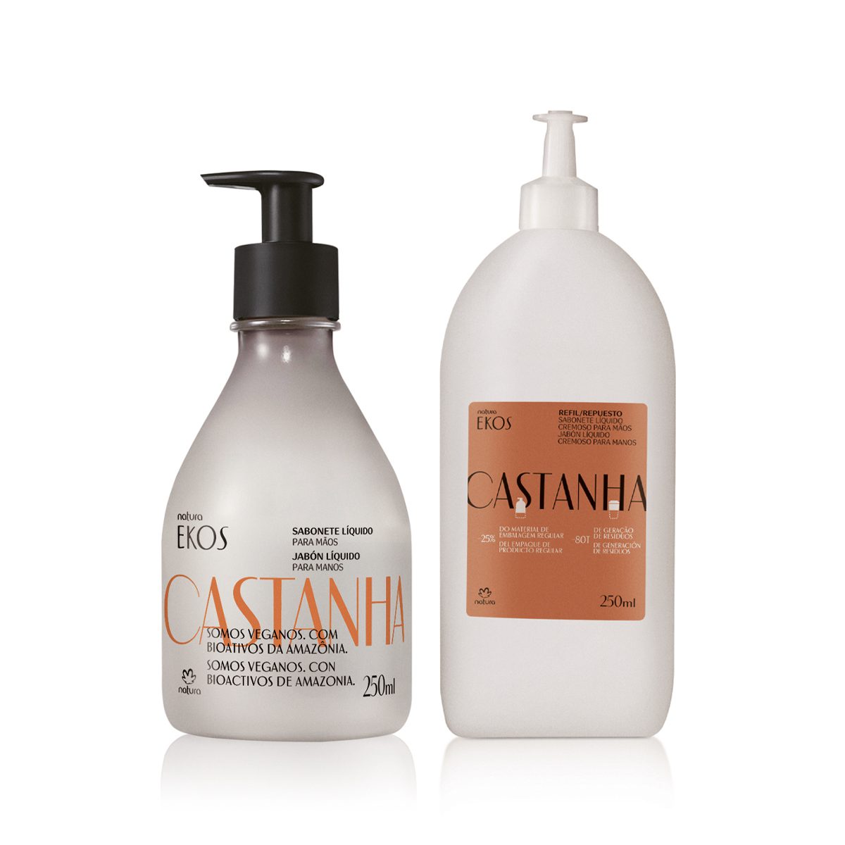Sabonete líquido de castanha Natura Ekos