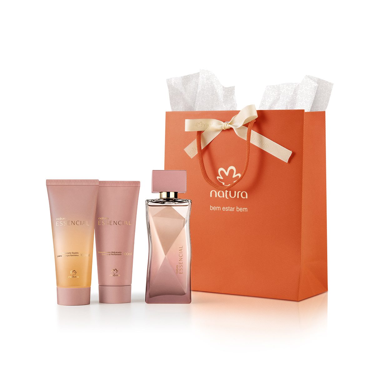 Detalhe do Deo Parfum no kit