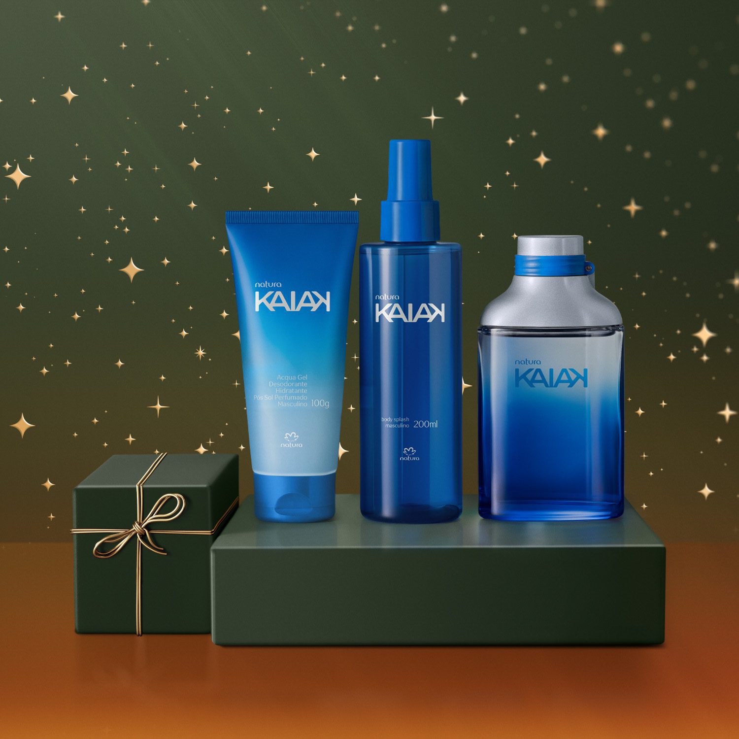 Presente Natura Kaiak Masculino Acqua Gel
