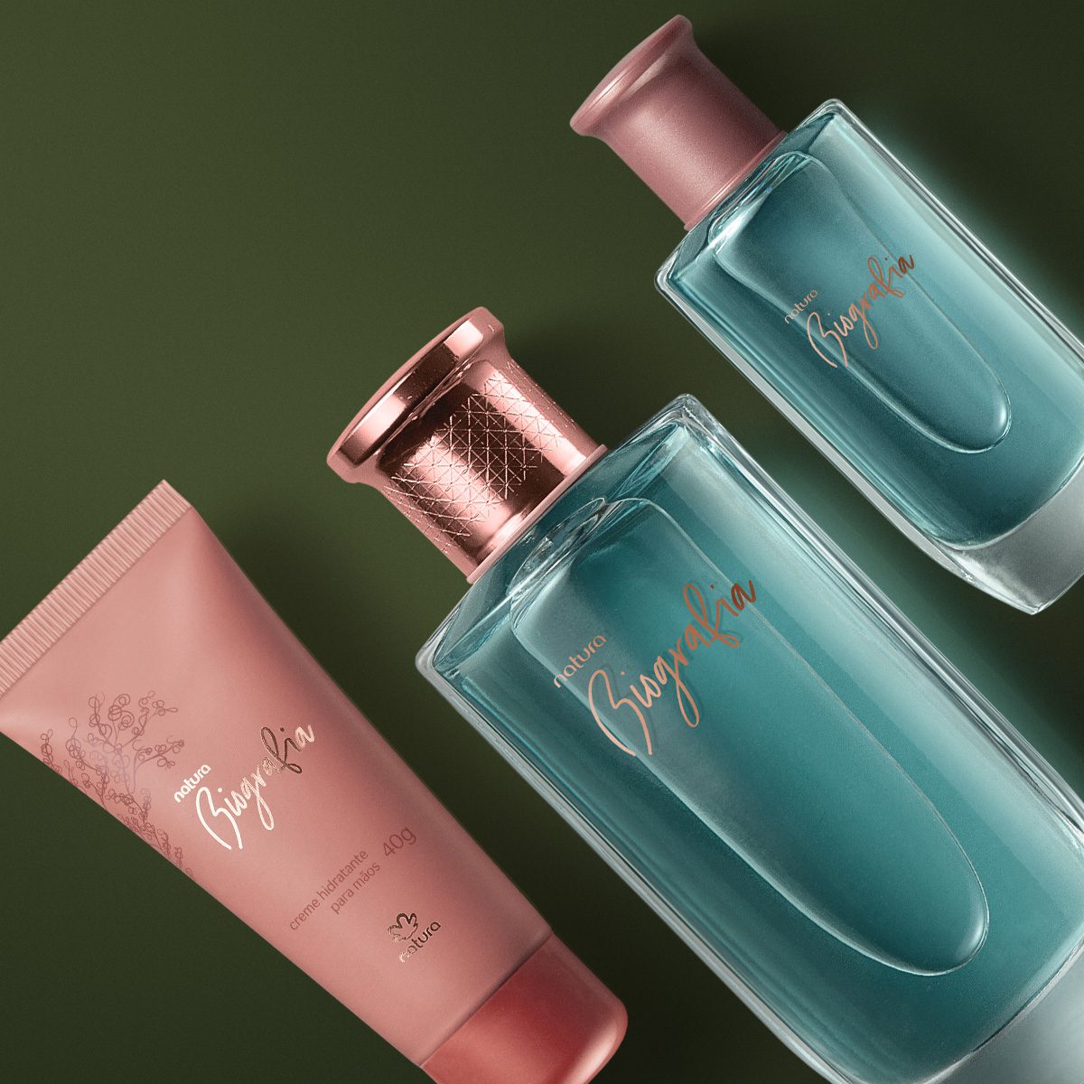 Presente Natura Biografia Feminino 3 Produtos