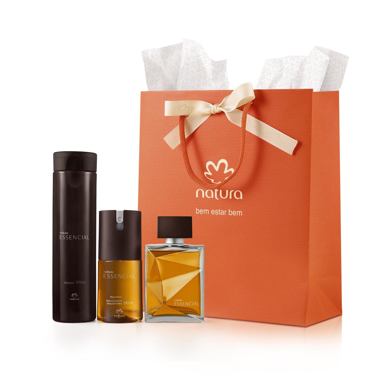 Presente Natura Essencial Masculino Completo 3 Produtos
