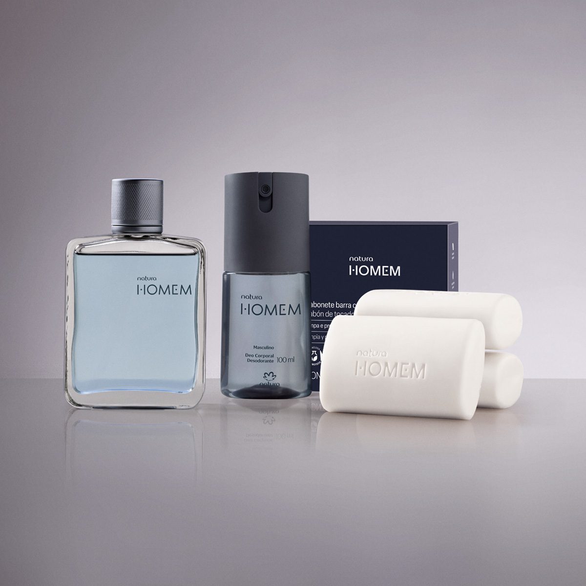 Presente Natura Homem 3 Produtos