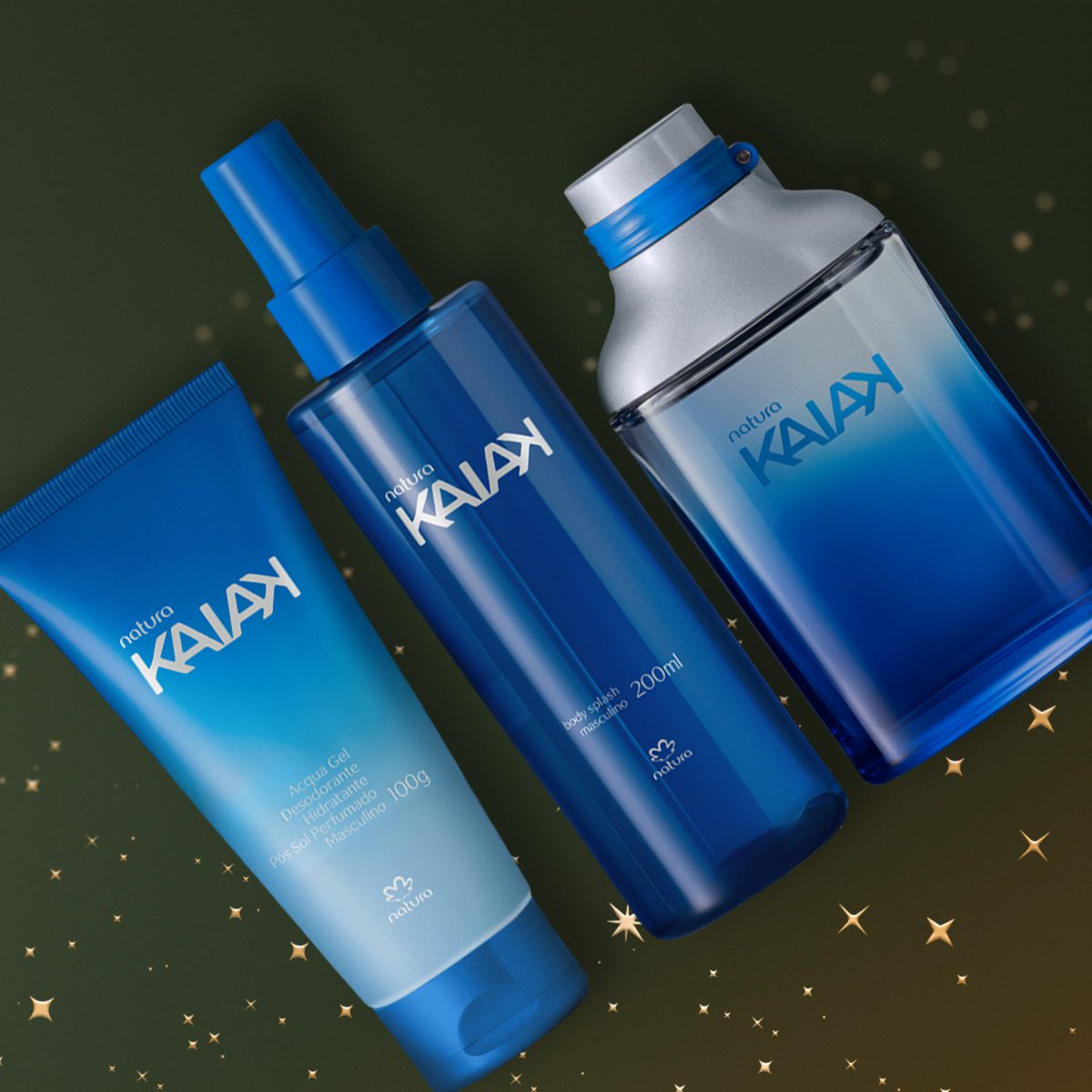 Presente Natura Kaiak Masculino Completo 3 Produtos