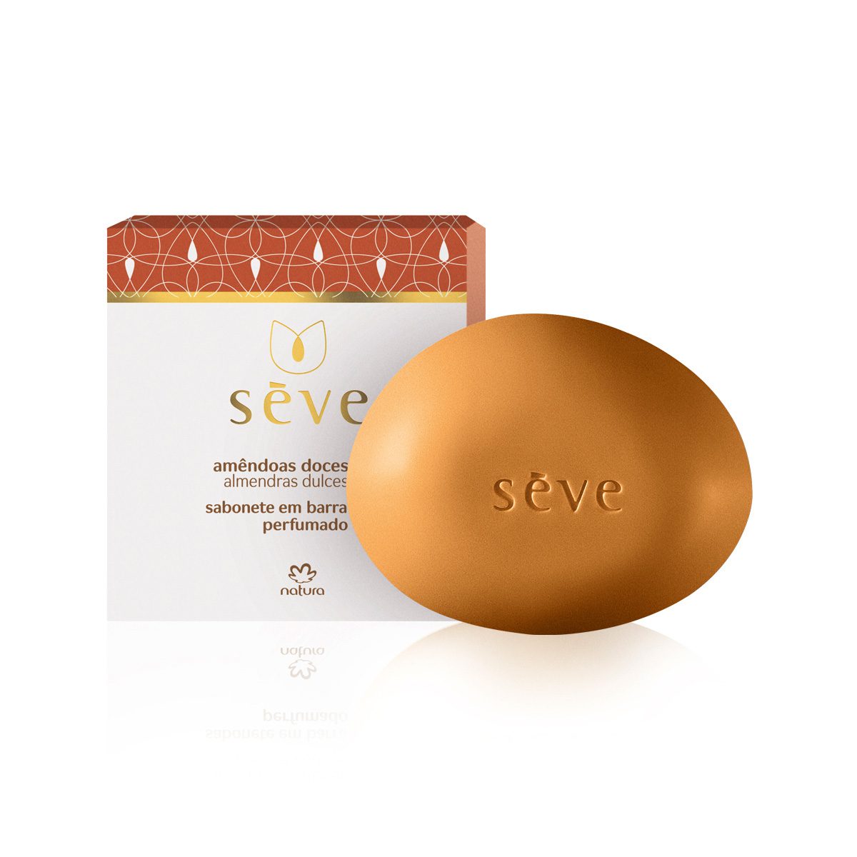 Sabonete Em Barra Perfumado Seve Amendoas Doces 90 G