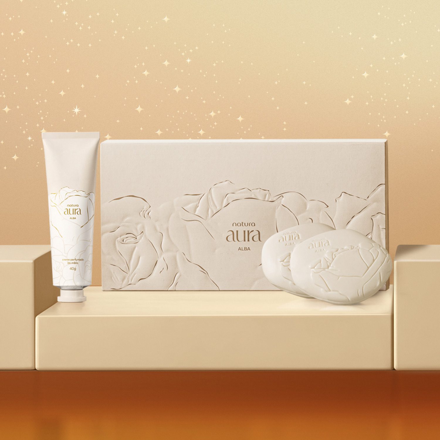 Presente Natura Aura Alba Cuidados Pessoais (2 produtos)