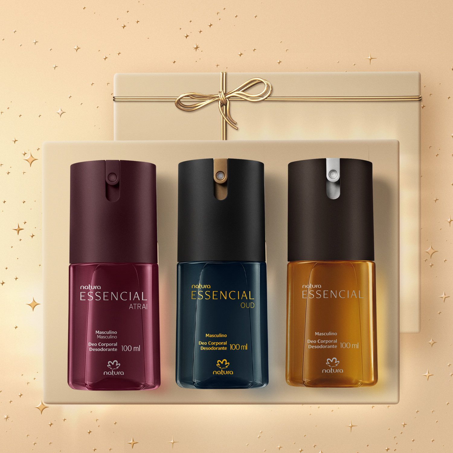 Desodorantes Natura Trio Masculino