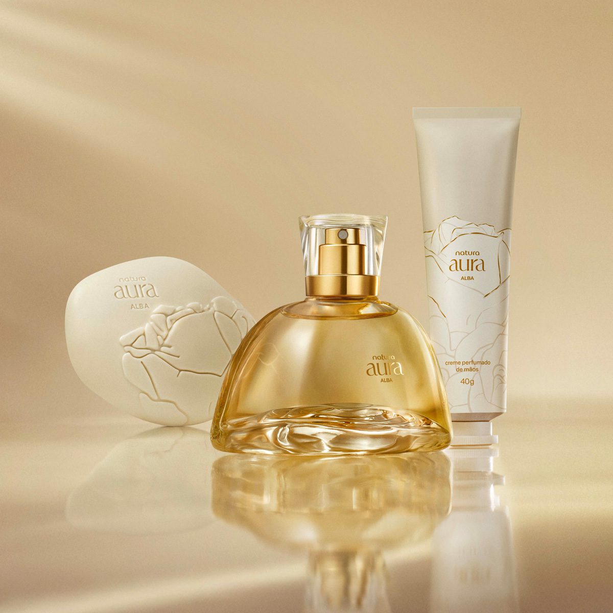 Presente Natura Aura Alba Completo (3 produtos)