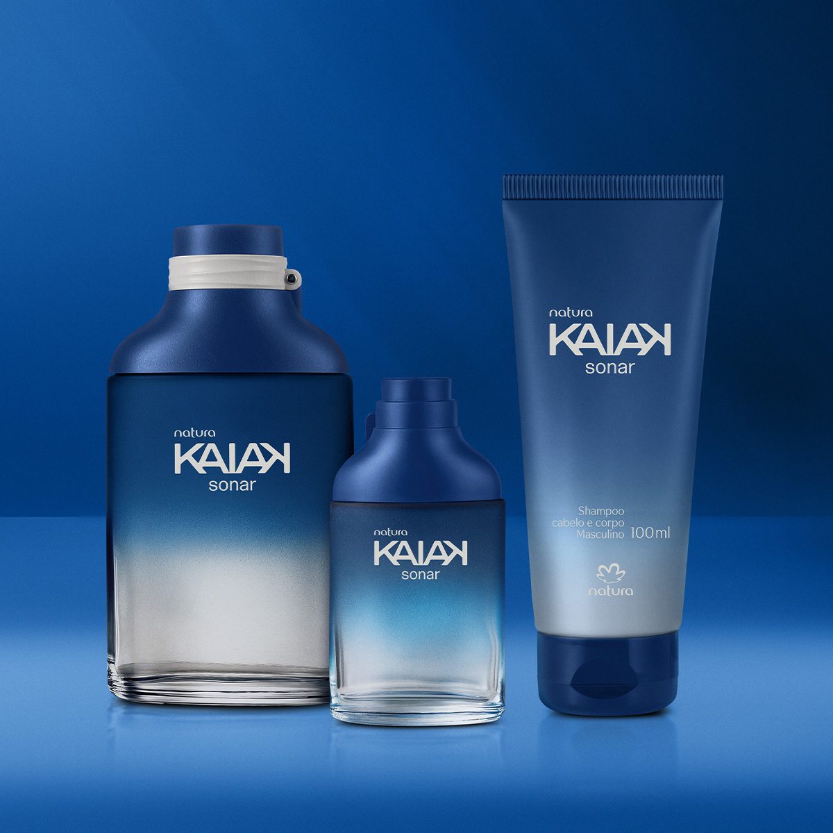 Presente Natura Kaiak Sonar Masculino (3 produtos) - Miniatura