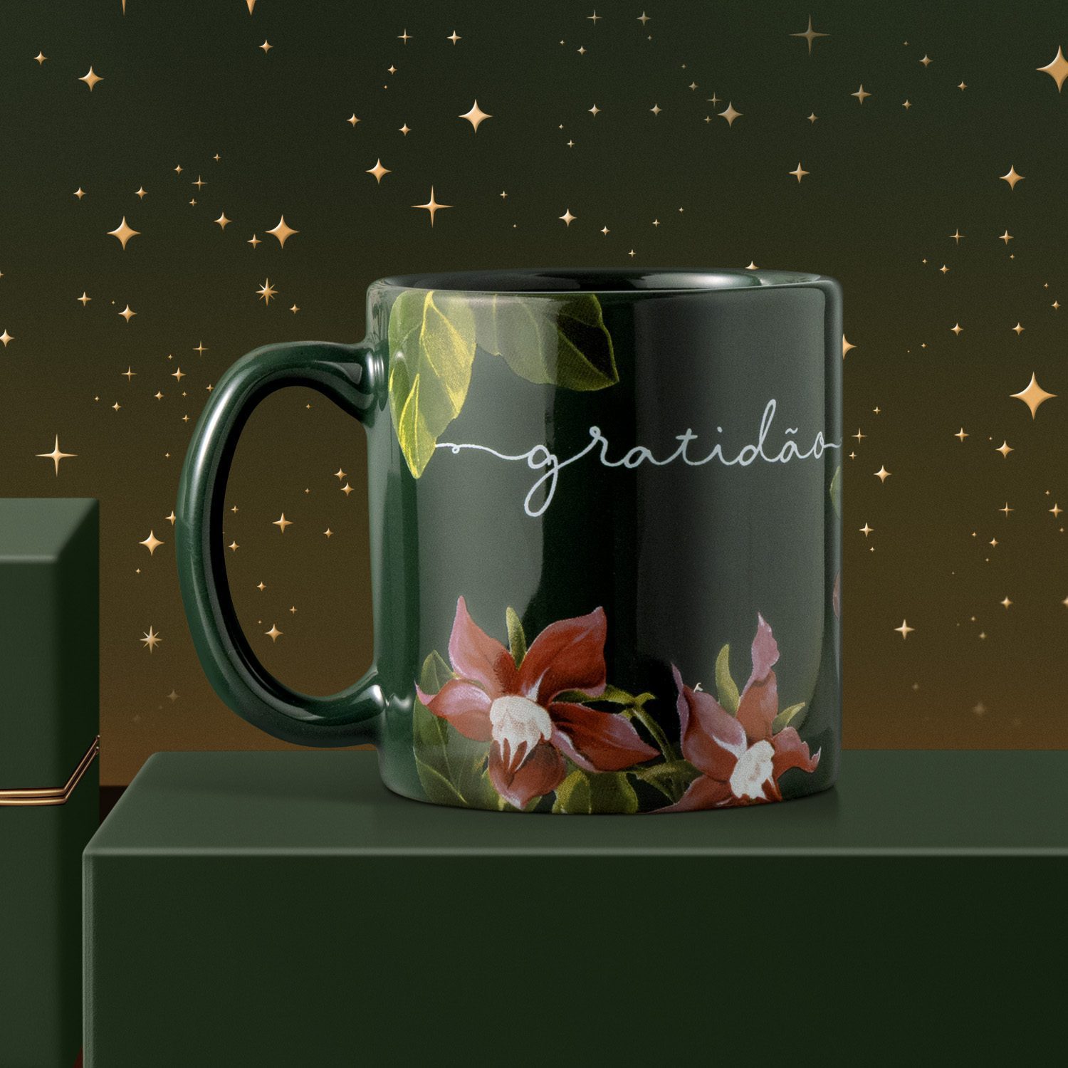 Caneca Crer Para Ver Natura em ambiente acolhedor