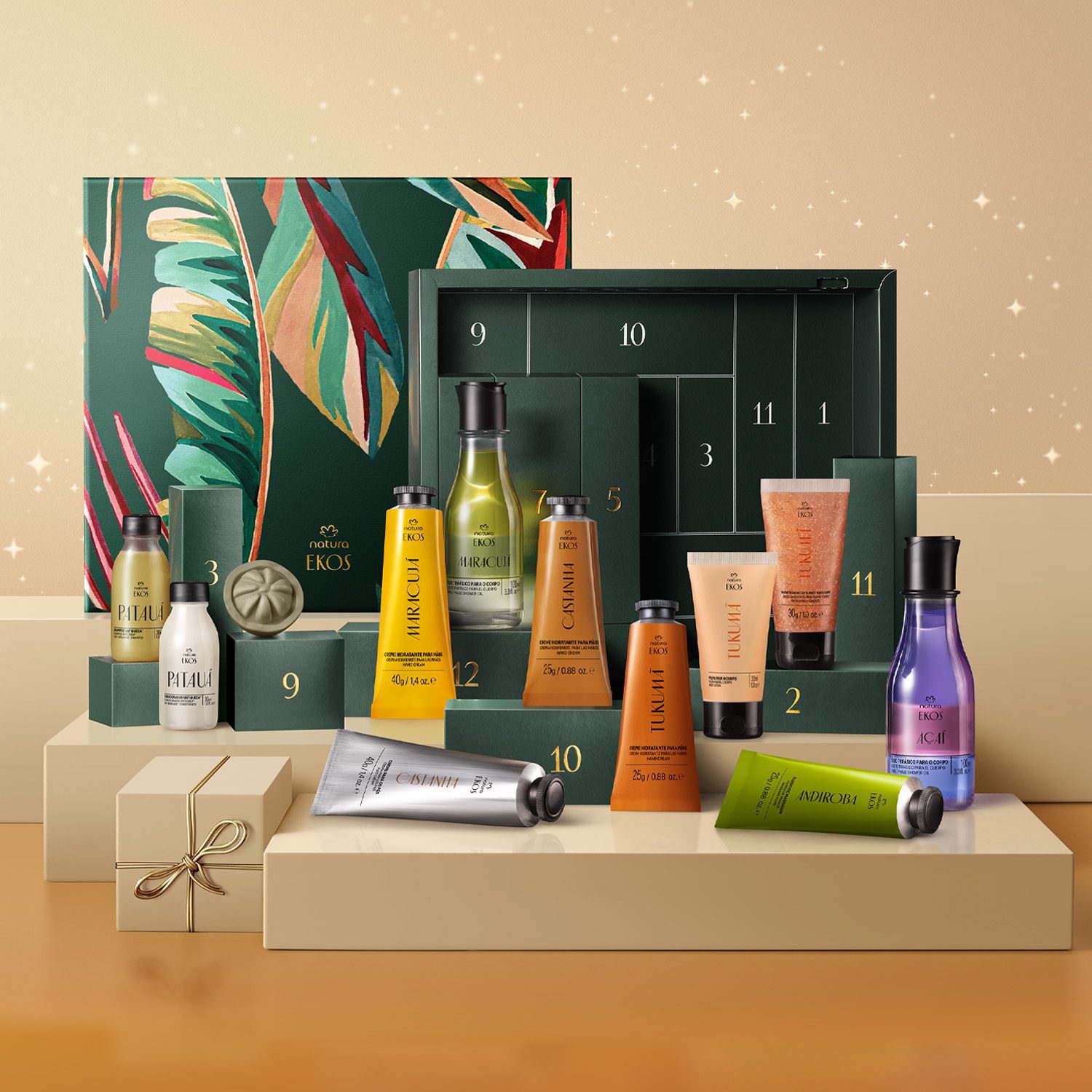Presente Natura Ekos Encontro com a Amazônia (12 produtos)